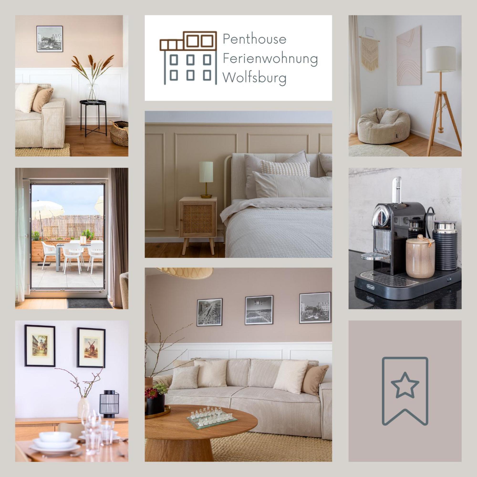 Penthouse-Ferienwohnung Wolfsburgo Exterior foto